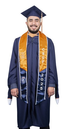 Masters Deluxe Regalia Set (cap, masters gown & hood, tassel, two sashes)